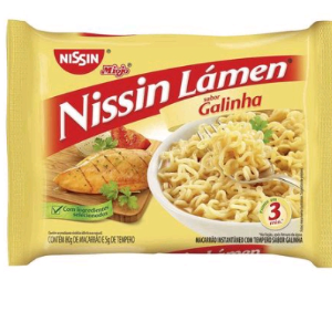 Macarrão Nissin 85g instantâneo galinha