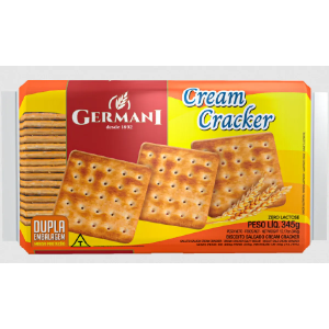 Biscoito Germani 345 cream cracker