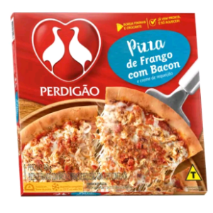Pizza Perdigão Frango com bacon