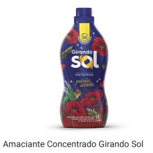 Amaciante Girando Sol 1l Concentrado