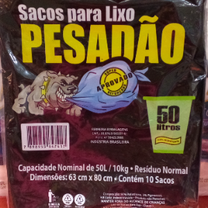 Saco de lixo 15 L 20 sacos 10kg