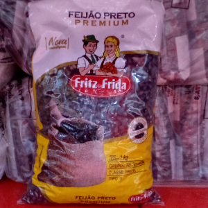 Feijão preto 1kg Fritz e Frida