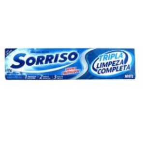 Creme Dental Sorriso Tripla limpeza 70g