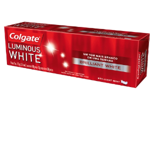 Creme dental Colgate luminous white 70g