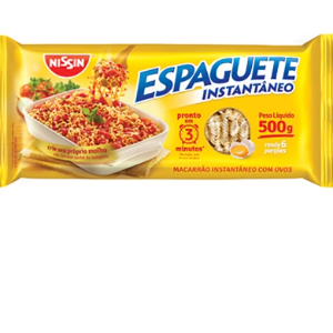 Macarrão instantâneo 500g Nissin