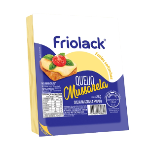 Queijo Mussarela fatiado Friolack 300g