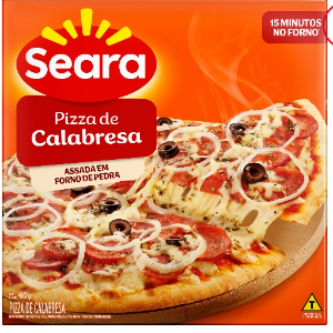 Pizza Seara Calabresa 460g