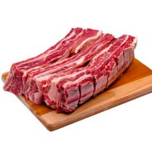Carne bovina costela em tiras congelado kg