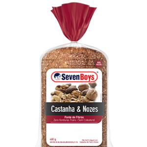 Pão Seven Boys 400g Castanha e nozes