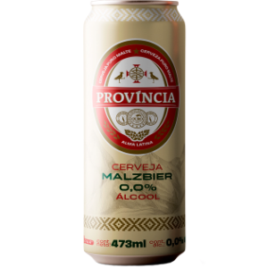 Cerveja Província 473ml malte zero Álcool