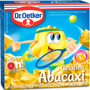 Gelatina 20g Abacaxi