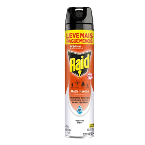 Inseto Raid 420ml Aero Base d'água multi insetos