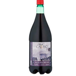 Vinho monte Carmo tinto suave 1, 47L pet
