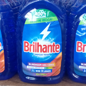 Lava roupas Líquido Brilhante 3L