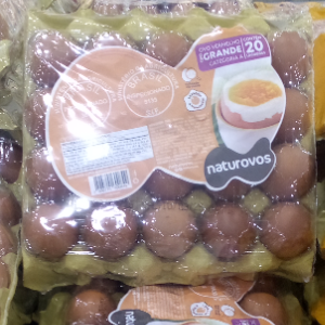 Ovos vermelhos Naturovos 20uni