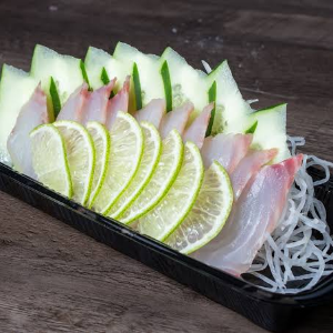 Sashimi de tilápia