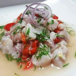 Ceviche de tilápia