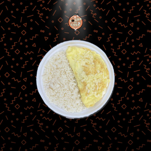 (PROMO) OMELETE DE PRESUNTO, QUEIJO E TOMATE PICADO.