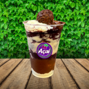 Açaí trufado Creme Avelã e Ninho 300ml