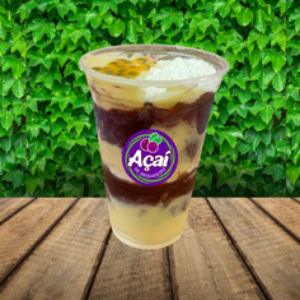 Açaí com Mousse de Maracujá 500ml