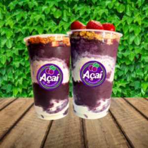 2 Cremes de Açaí Tradicional 300ml