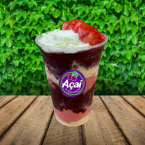 Barato do Dia \ Açaí com Mousse de Morango 300ml