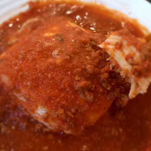 Lasanha Presunto e Queijo