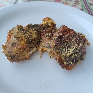 Coxa e Sobrecoxa à Parmegiana