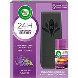 Aromatizador Bom Ar Spray Automático Freshmatic Campos De Lavanda