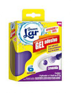 Gel Adesivo Lavanda AP+Refil Suave Lar