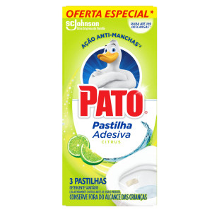 Pato Pastilha Adesiva Citrus