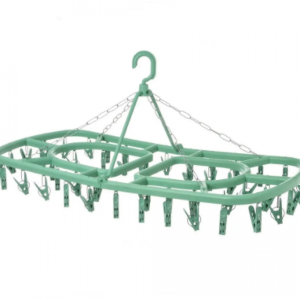 VARAL PLASTICO C/ 48 PRENDEDORES