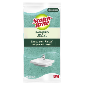 Esponja Banheiro Scotch Brite (nao risca)