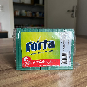 Prendedor Plastico de Roupa  Forta