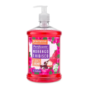 Sabonete Premisse Morango e Hibisco 1l C/Pump