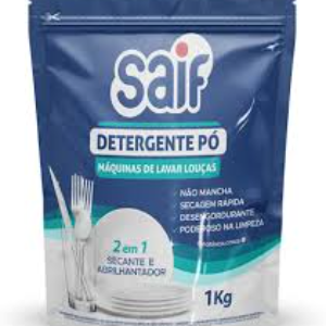 Detergente em Po para Maquina de Lavar louça Saif