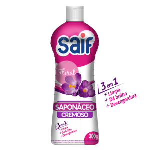 Sabonaceo Cremoso Floral 300g Saif