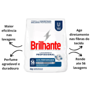 SABAO EM PO BRILHANTE ALT PERFOMANCE 4KG