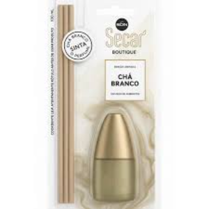 DIFUSOR AROMAS SECRA CHA BRANCO 100ML
