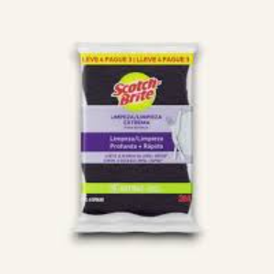 ESPONJA SCOTCH BRITE EXTREME  C/ 4
