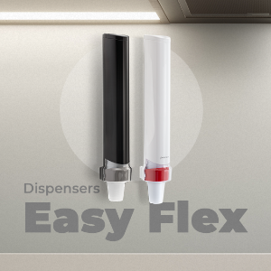 PORTA COPOS AGUA EASY FLEX BRANCO