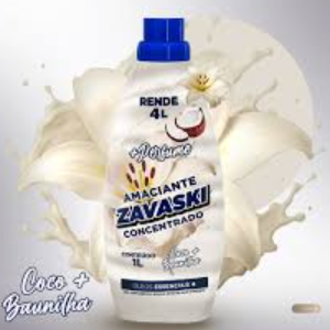 AMACIANTE CONC. ZAVASKI 1L COCO E BAUNILHA