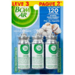 BOM AR CLICK SPRAY FLOR DE ALGODAO C/ 3UN 12ML