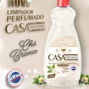LIMPADOR CASA PERF. CHA BRNACO 1L BRILHOLAC