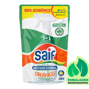 REFIL MULTIUSO COZINHA ORGANICO SAIF 500ML