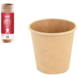COPO DE PAPEL 180ML C/25UN