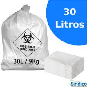 SACO DESCARTE RESIDUOS INFECTANTES 30L 100UN VABENE