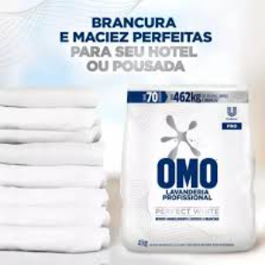 LAVA ROUPA EM PO OMO PERFECT WHITE 4KG